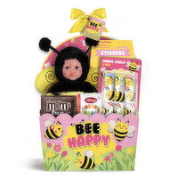Plush Doll Easter Basket Assorted - 1 Each